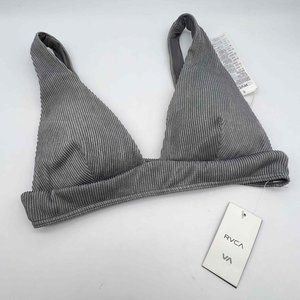 New RVCA Mineral Wash Gray Swim Top - Size S